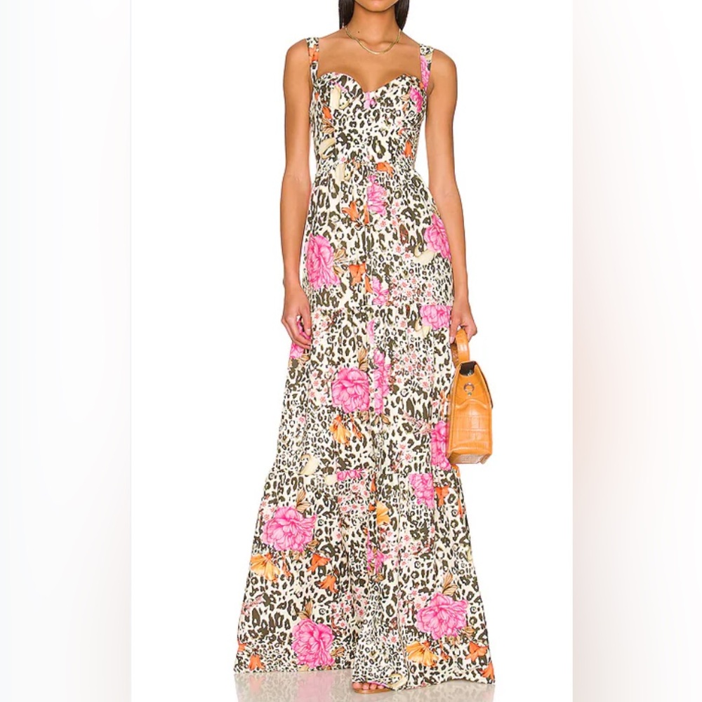 NWT Agua Bendita x Revolve Alani Fearless Dress Size L